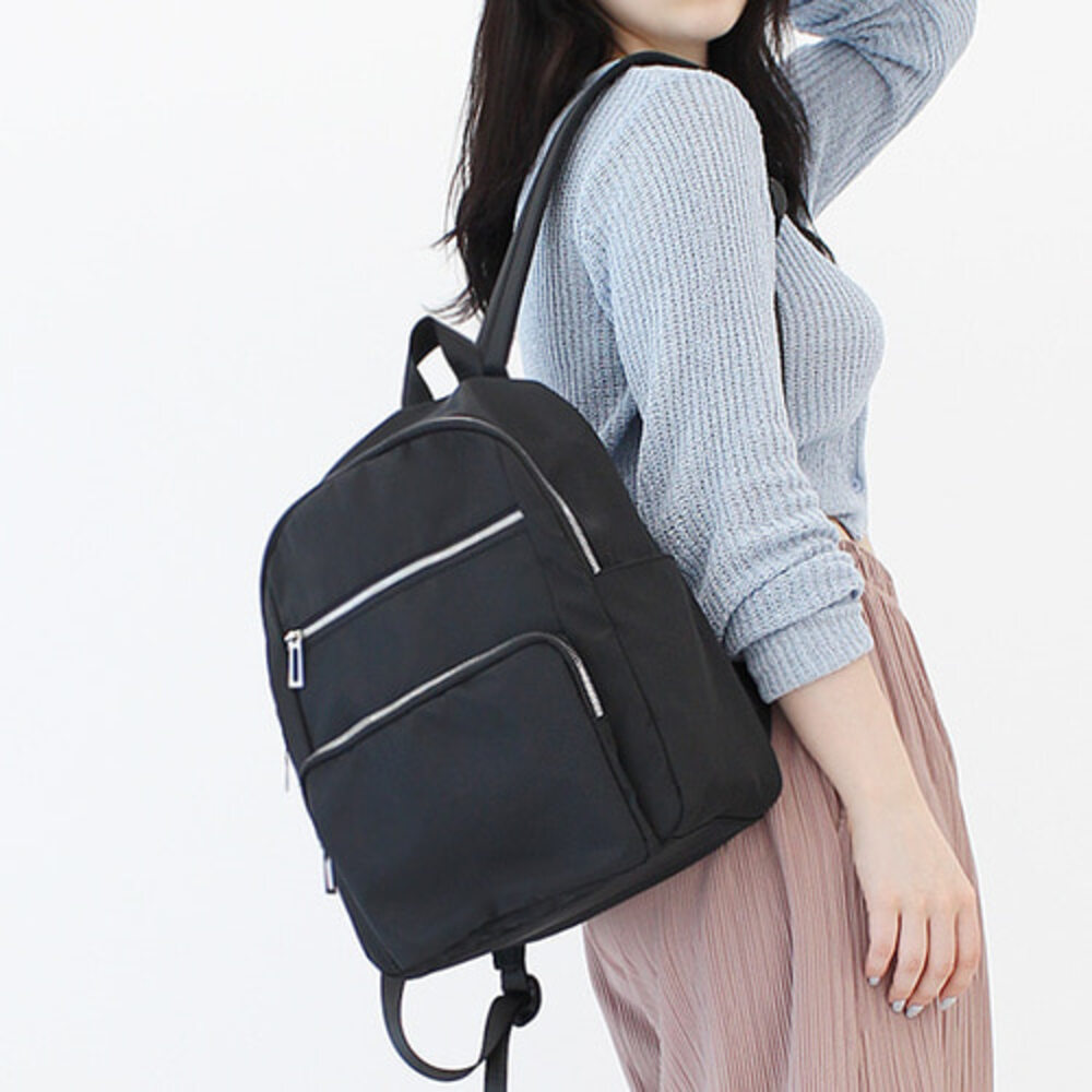 나일론 여성백팩 6645 대학생 직장인 여행 데일리 가방 방수 백팩
