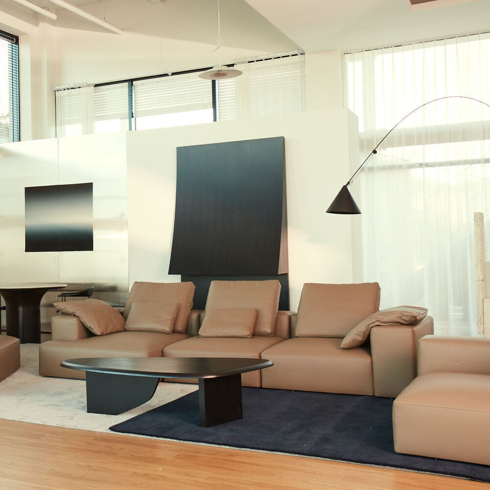 알로소 테오 4인소파 가죽소파 (와이드4인, 드리밍헤비가죽)