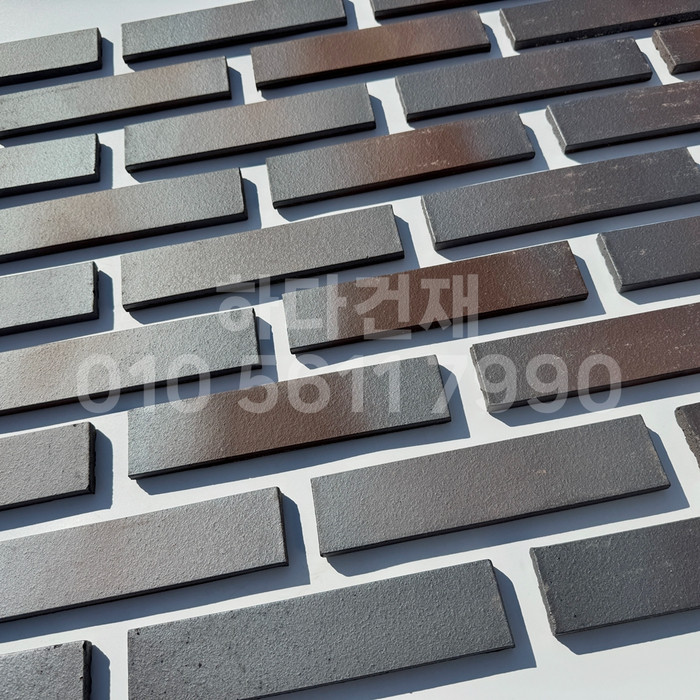 점토타일 메탈브라운 230x52x11T / 하다건재