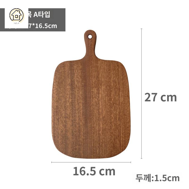 나무 도마 통원목 플레이팅 우드 - 상품 이미지