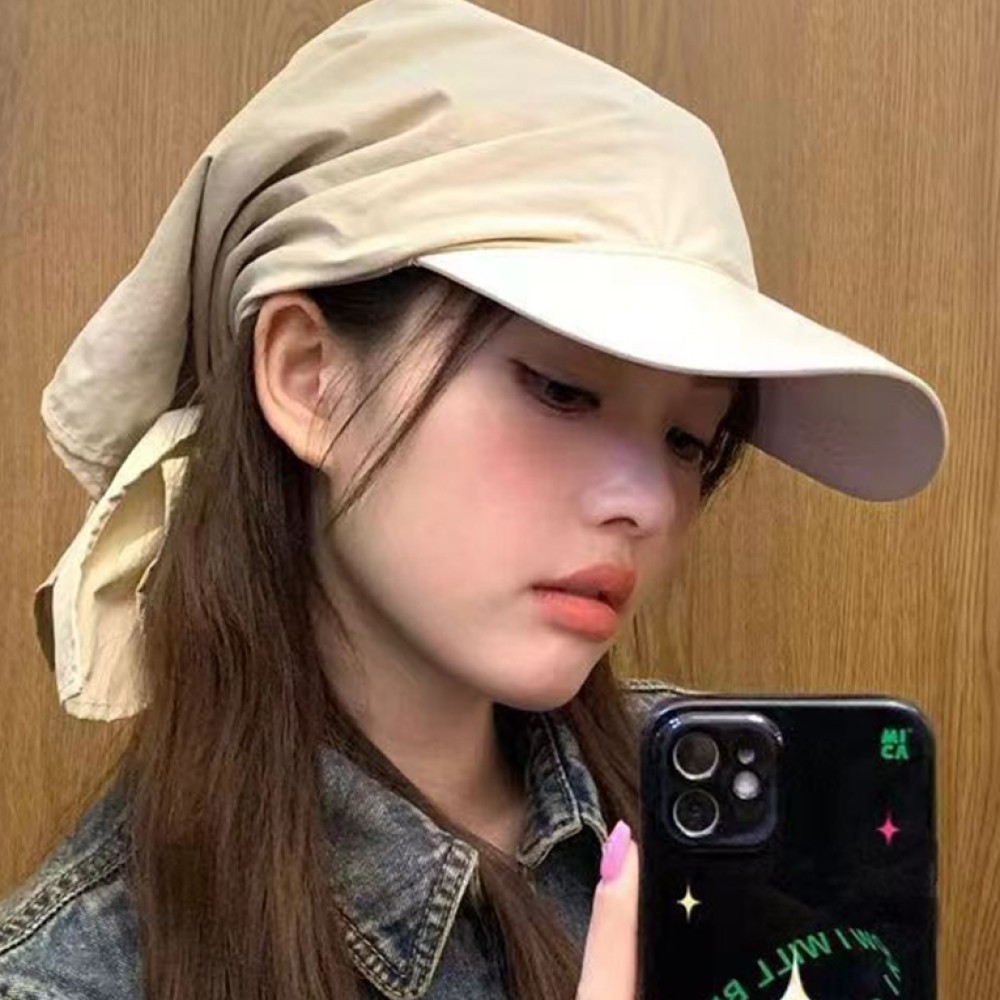 멜럽 무지 두건 볼캡 3color 키치 헤어 스카프 야구모자 남여공용 터번 캡 모자 - 상품 이미지