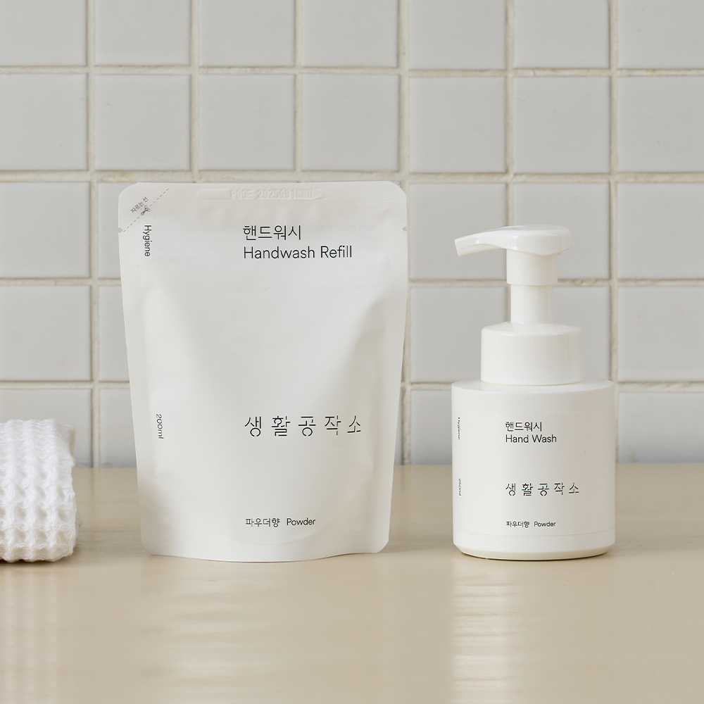 핸드워시 손세정제 250ml 2개+리필 200ml 6개