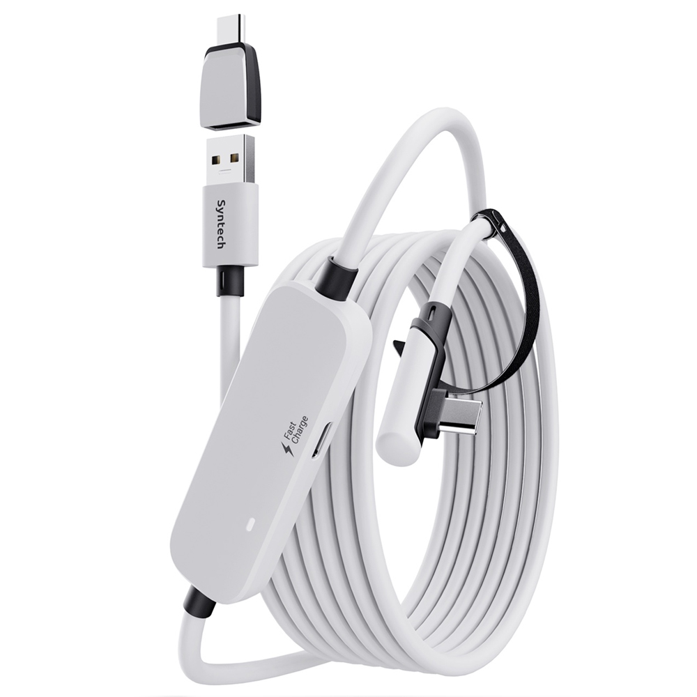 신테크 VR 링크케이블 고속충전형 2in1 메타퀘스트3 악세사리 제품 이미지