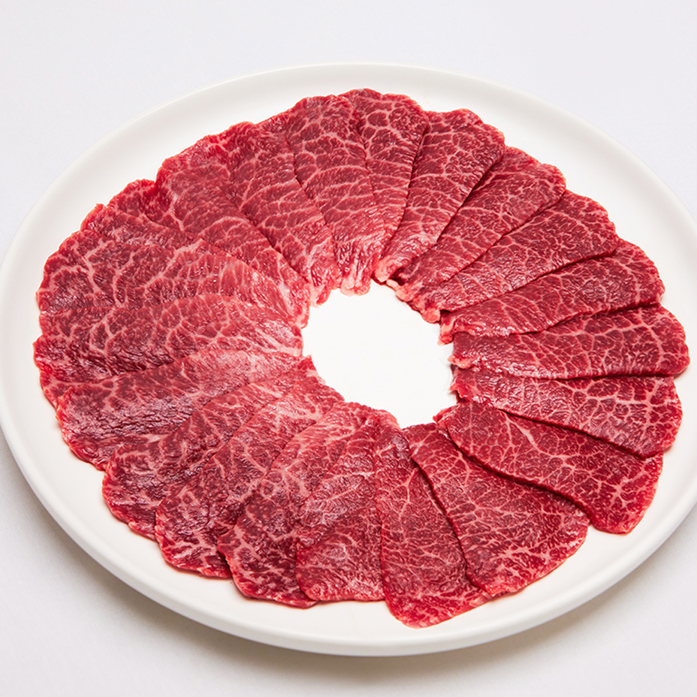 마장동 육사시미 한우 뭉티기 소고기 투뿔 생고기 쇠고기 투쁠 우둔살 꾸리살 - 상품 이미지