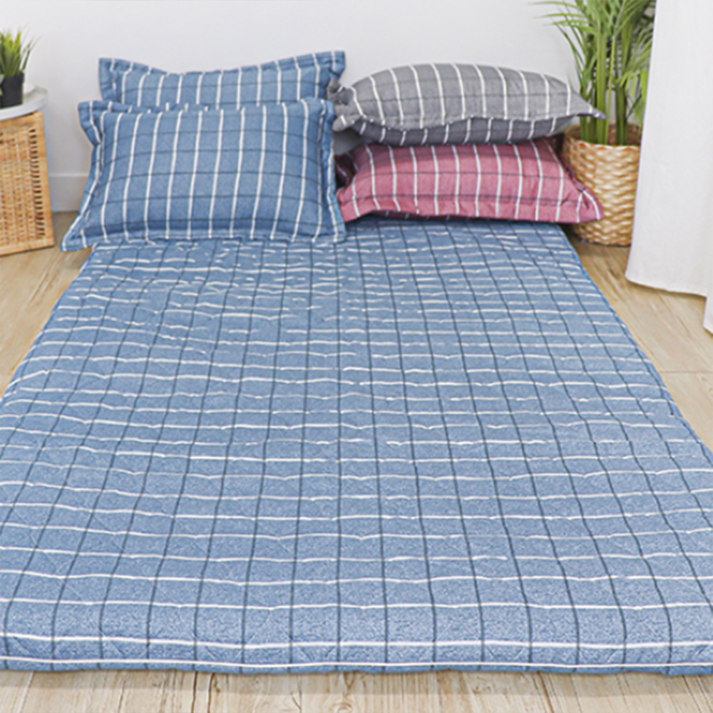 바닥 요매트 요세트 봄 가을 겨울 여름 손님용 두꺼운 손님 바닥에 까는 이불 싱글 더블