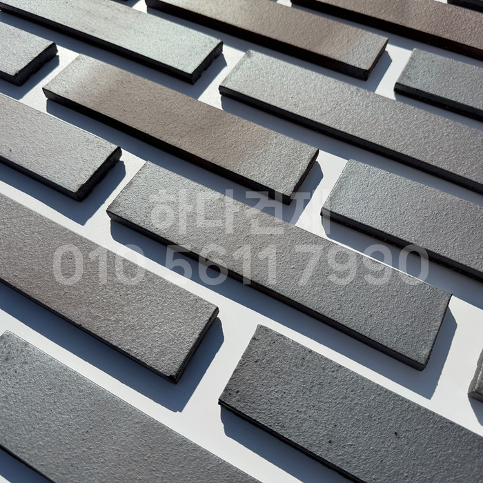 점토타일 메탈브라운 230x52x11T / 하다건재