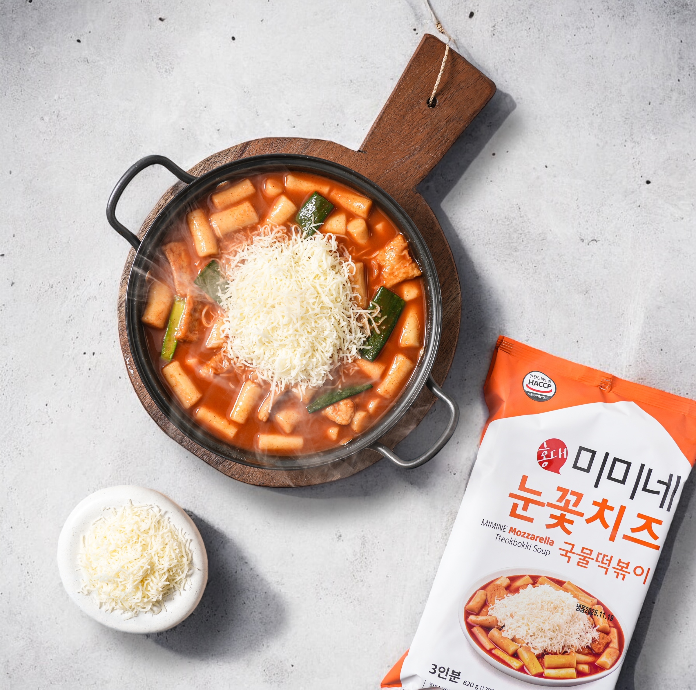 미미네 눈꽃치즈 국물떡볶이 X 기본맛, 620g, 1개 - 상세 이미지 2
