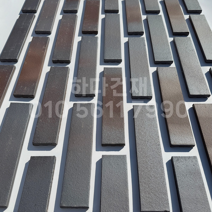 점토타일 메탈브라운 230x52x11T / 하다건재