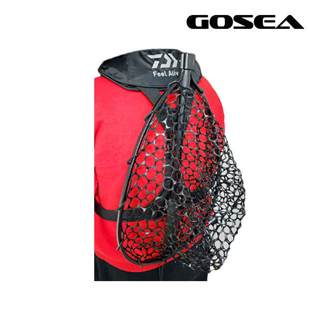 GOSEA 접이식 실리콘 뜰채 95 경량 휴대용 낚시 원터치 랜딩넷 GSF-N1 - 상세 이미지 5