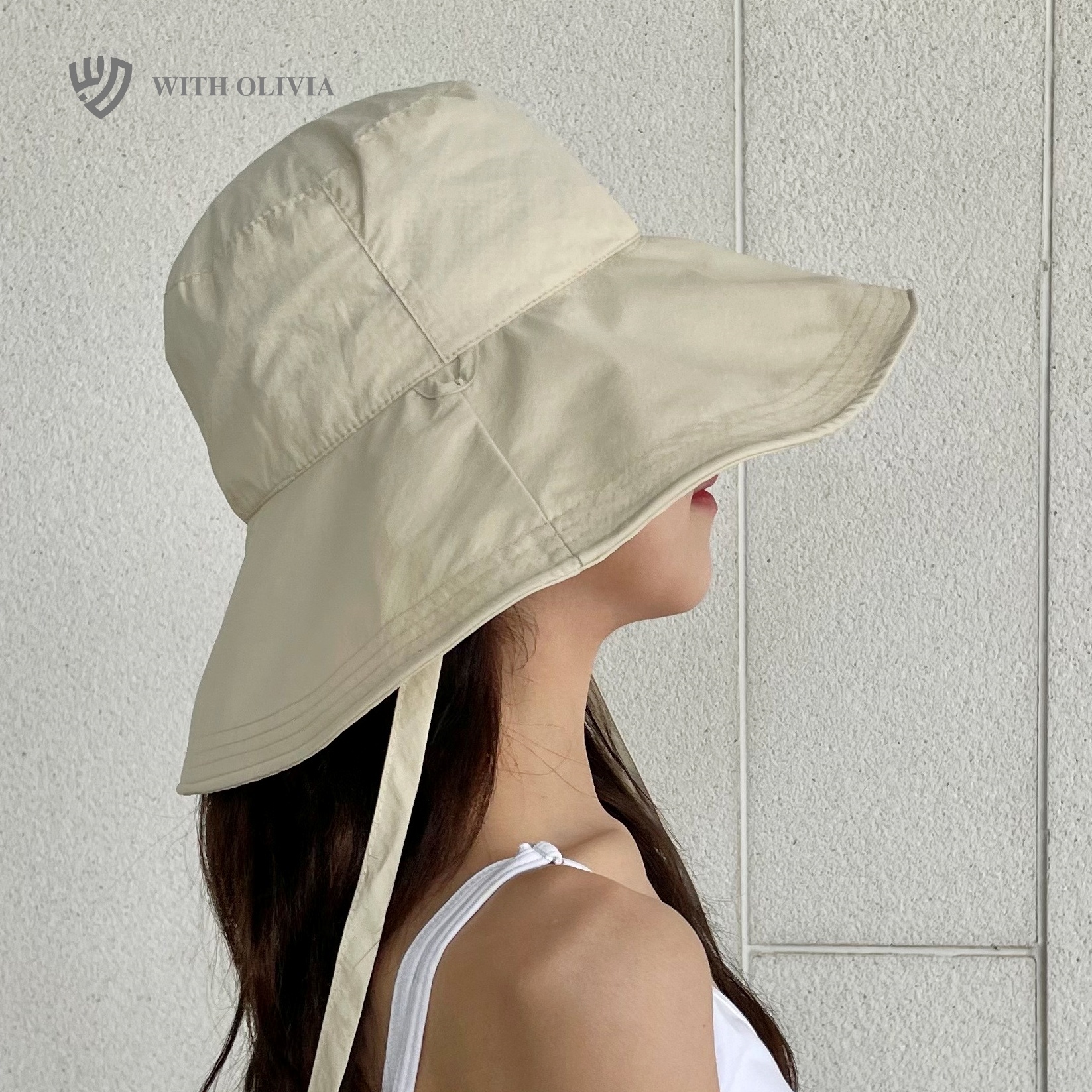 챙넓은모자 여성 여름모자 휴양지 바캉스 여행 비치 바스락 대두 버킷햇 벙거지 모자