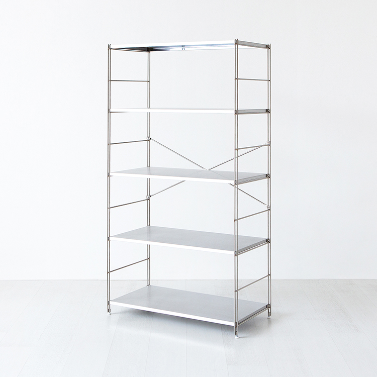 CHAKOC 선반 850 넓은 850mmx420mmx1550mm, 5단, 스테인리스 3830.3525 - 상세 이미지 2
