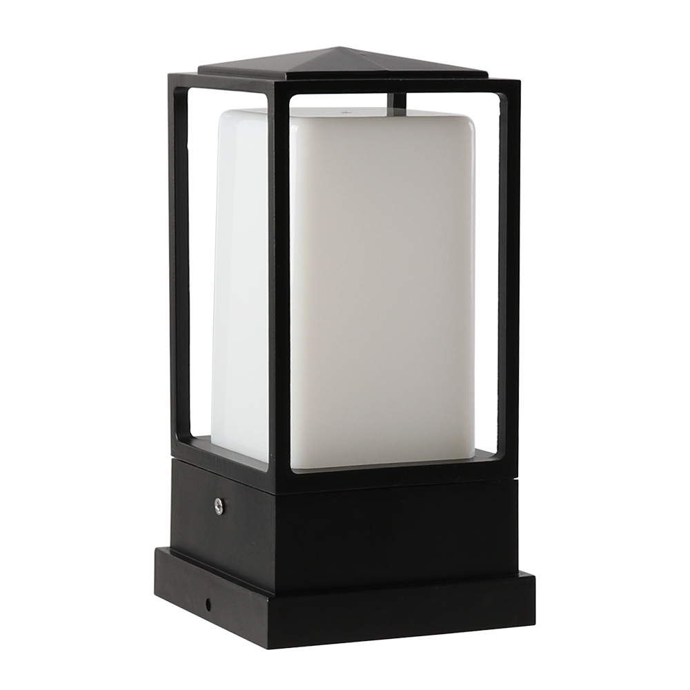 사각 문주등 잔디등 볼라드등 LED 전기 가로등 마당 조명 테라스 1001 60cm 기둥 - 상세 이미지 3