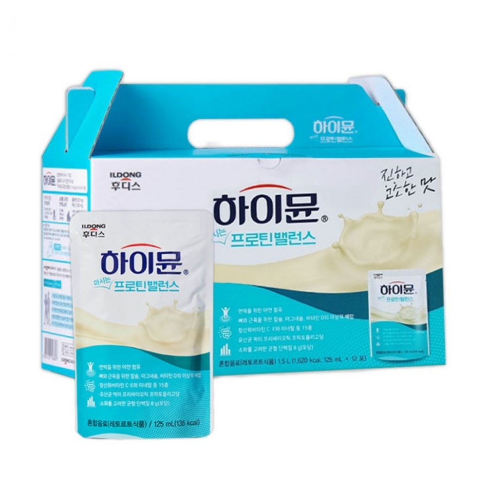 하이문단백질 단백질쉐이크파우치 벌크업 살찌는 12포 - 상품 이미지