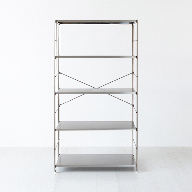 CHAKOC 선반 850 넓은 850mmx420mmx1550mm, 5단, 스테인리스 3830.3525 - 상품 이미지