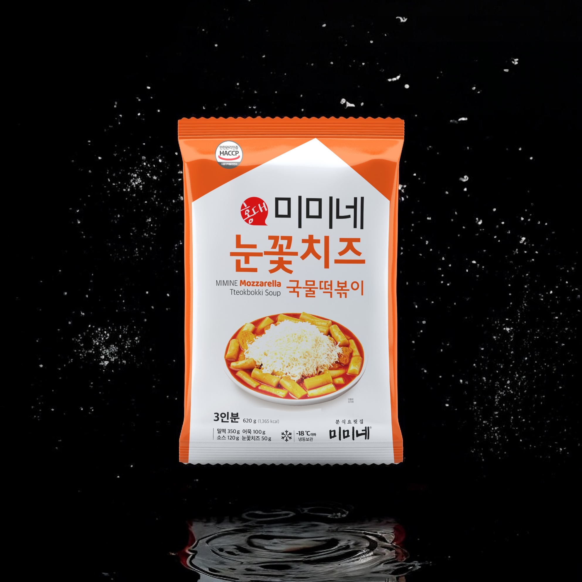 미미네 눈꽃치즈 국물떡볶이 X 기본맛, 620g, 1개 - 상세 이미지 3