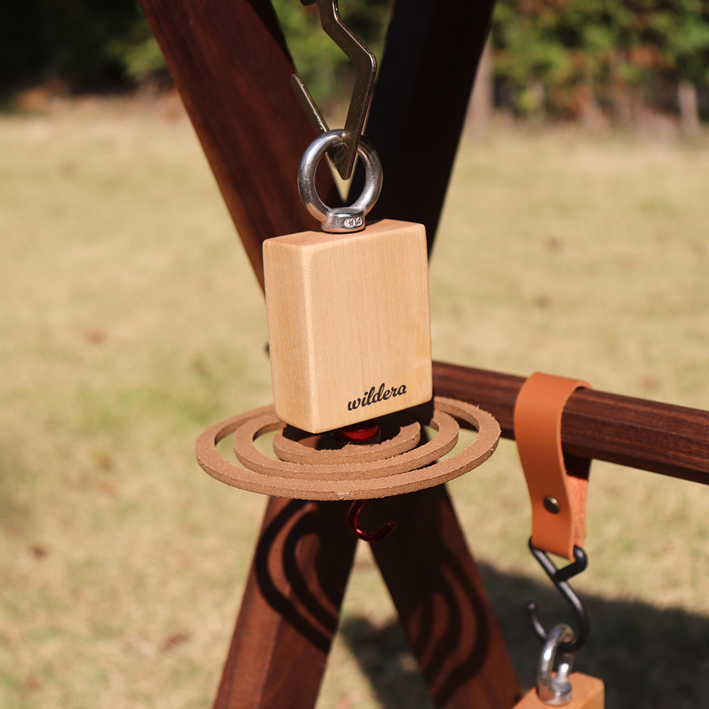 모기향 거치대 자석 홀더 휴대용 연소기 캠핑 모기향 걸이 사각형