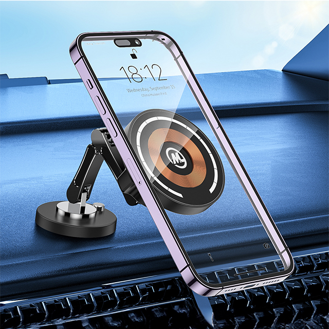 몬스터라이트 올마이티 차량용 핸드폰 거치대 15W 무선 충전 맥세이프 마그네틱 대쉬보드+송풍구