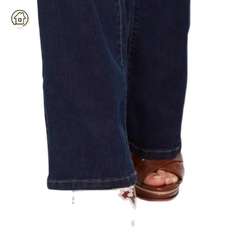남성 청바지 부츠컷 슬림 패션 나팔바지 - 상세 이미지 5