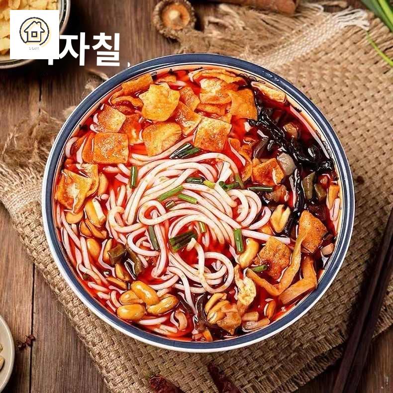 봉지 인스턴트 국수 라면 중국 쌀국수 면요리 - 상세 이미지 4