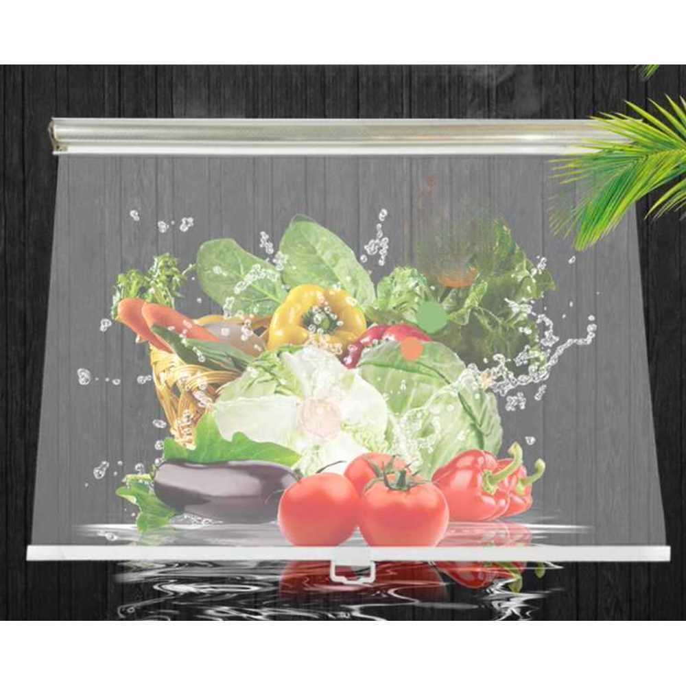 투명 PVC 비닐 슬라이딩 스크린 신선코너 가림막60cm - 상품 이미지