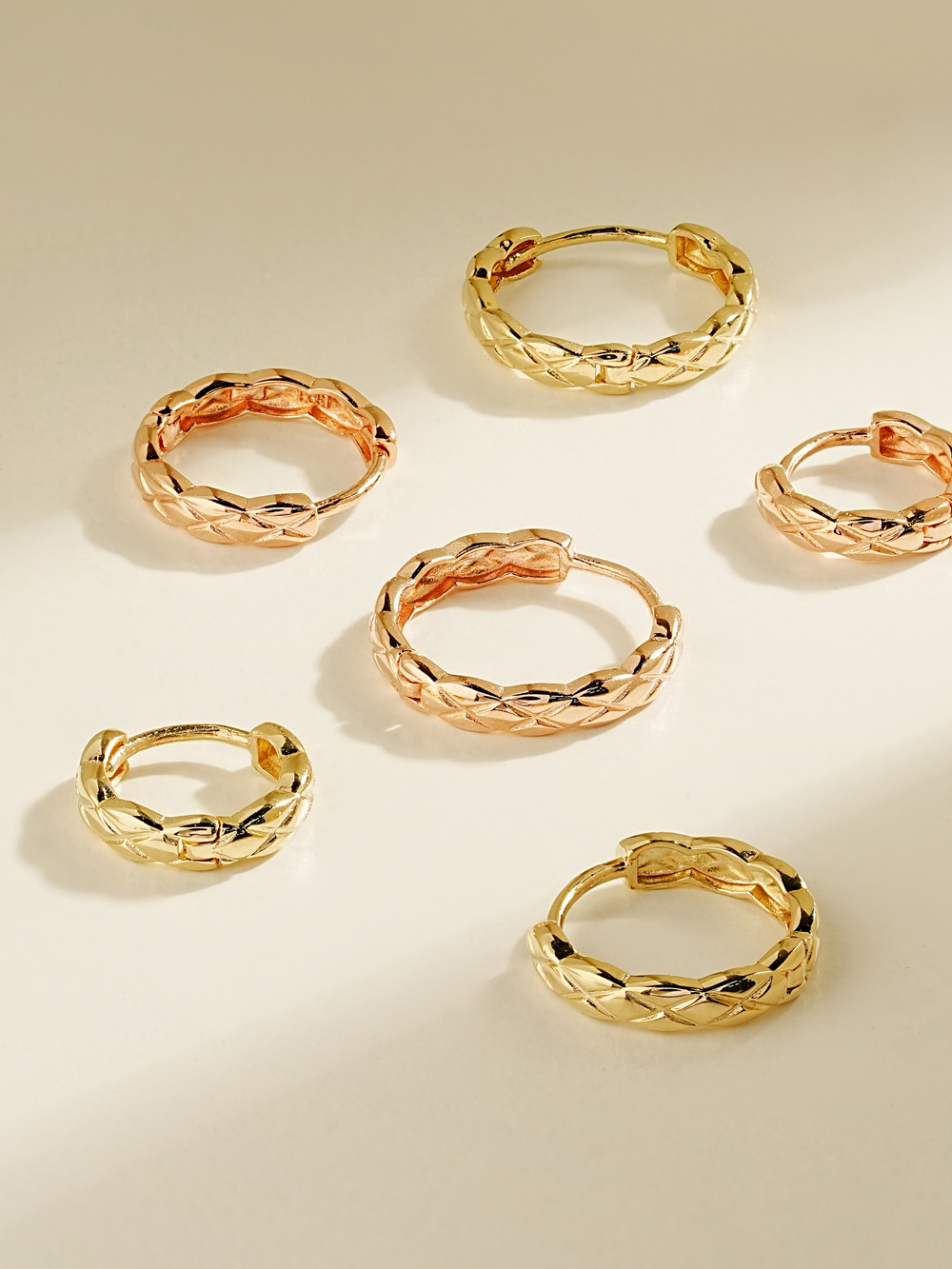 14K 18K 글로우 원터치 링 귀걸이 S,M,L 이미지 8