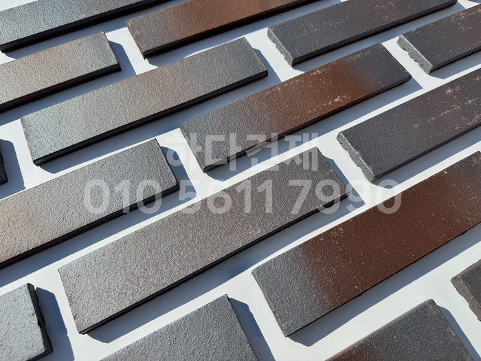 점토타일 메탈브라운 230x52x11T / 하다건재