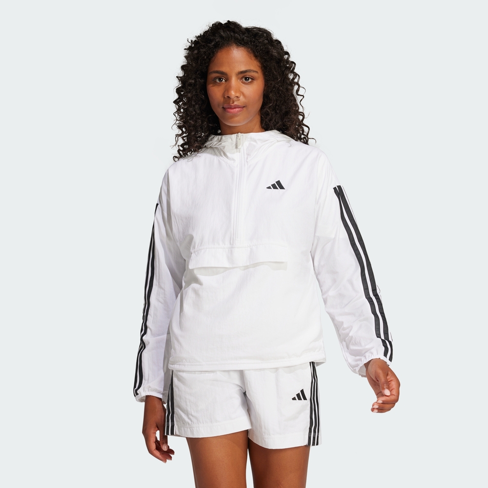 [아디다스 공식] 에센셜 3S 라이프스타일 우븐 윈드브레이커 JE1313