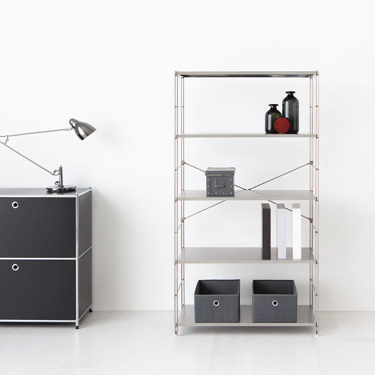 CHAKOC 선반 850 넓은 850mmx420mmx1550mm, 5단, 스테인리스 3830.3525 - 상세 이미지 4
