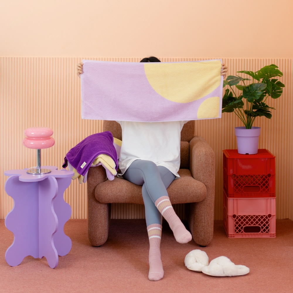 올리 블루벨컬렉션 40수 호텔 수건 선물패키지 4P (4 colors) 프리미엄 수건 40수수건 호텔 수건 선물용수건 - 상세 이미지 3