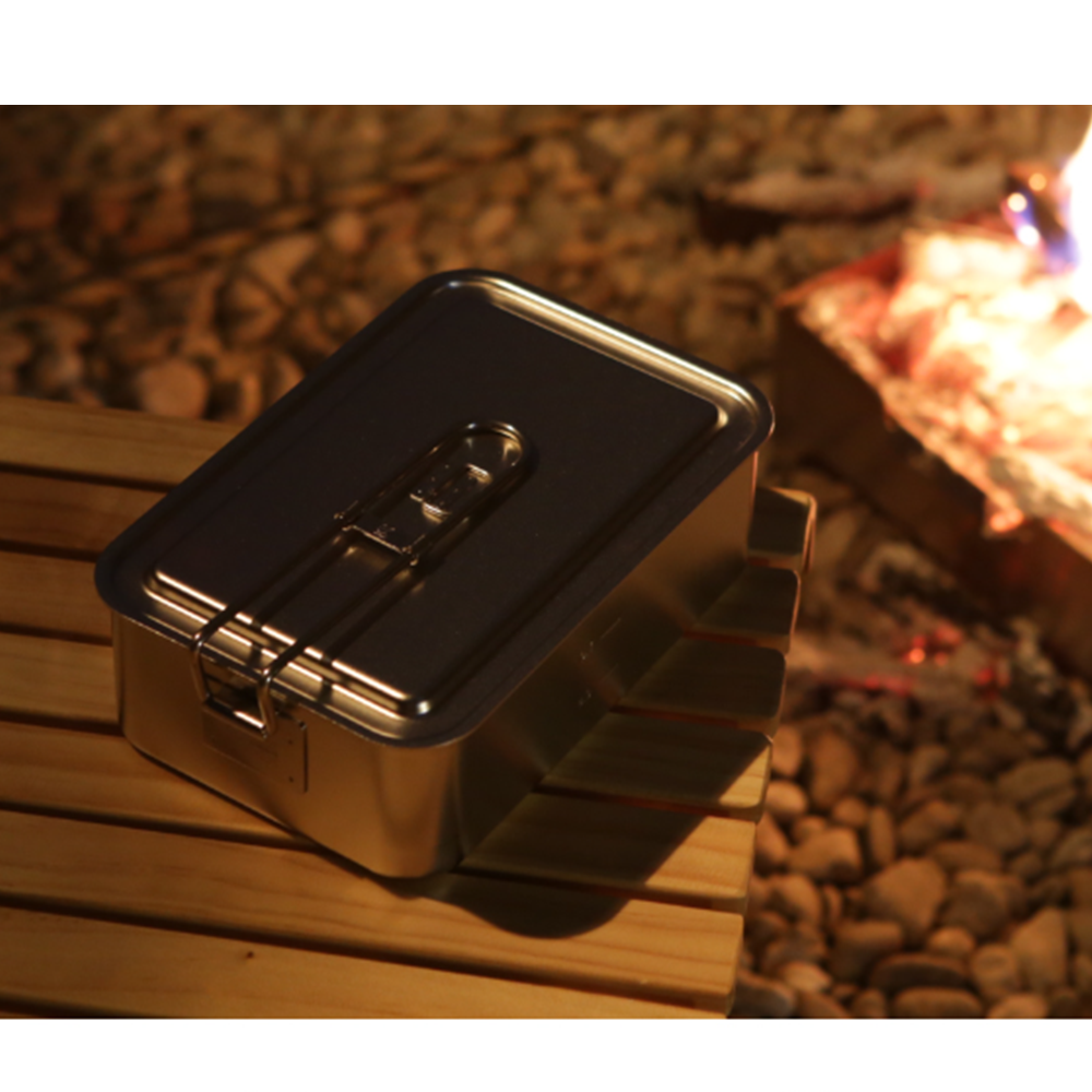 키녹스 캠핑 스테인레스 반합 사각 스텐 반합