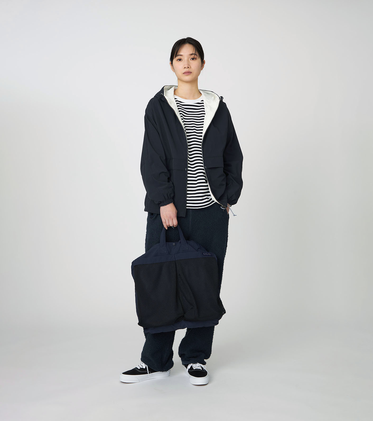 나나미카 Reversible Hooded Jacket 리버서블 후드 자켓 S25SA002 - 상품 이미지