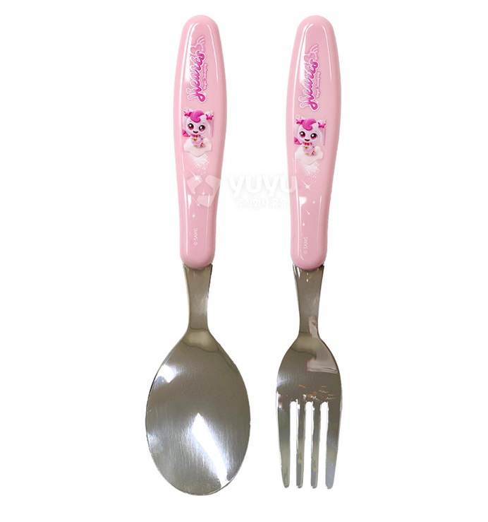 티니핑 수저세트 슈팅스타 하츄핑 젓가락 수저 유치원 어린이집 - 상세 이미지 5