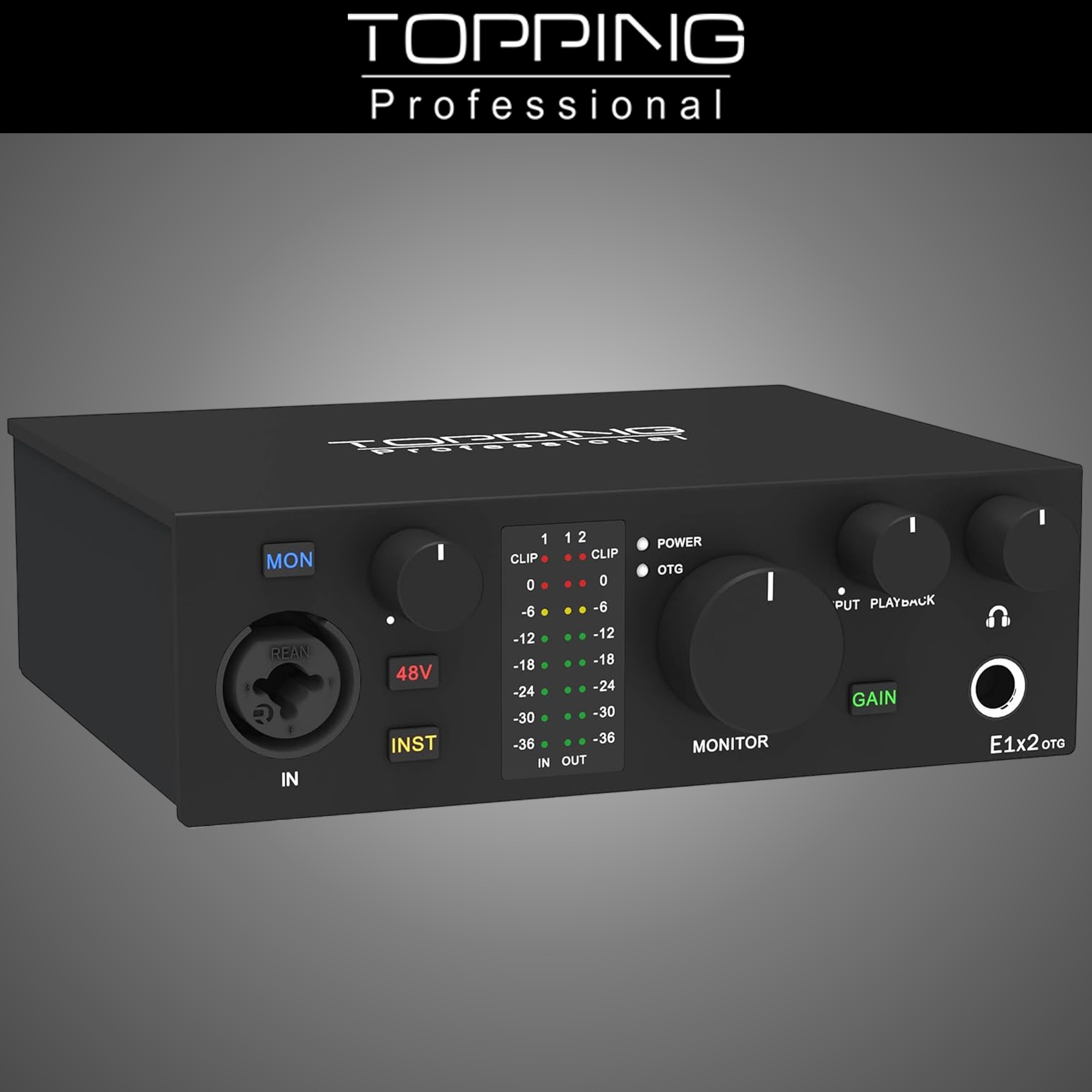 토핑 TOPPING E1X2 OTG USB 오디오 인터페이스 정식수입제품 - 상세 이미지 5