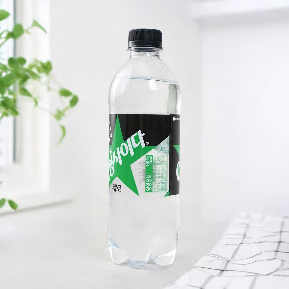 메가마트 롯데칠성 칠성사이다 제로 500ml - 상세 이미지 2