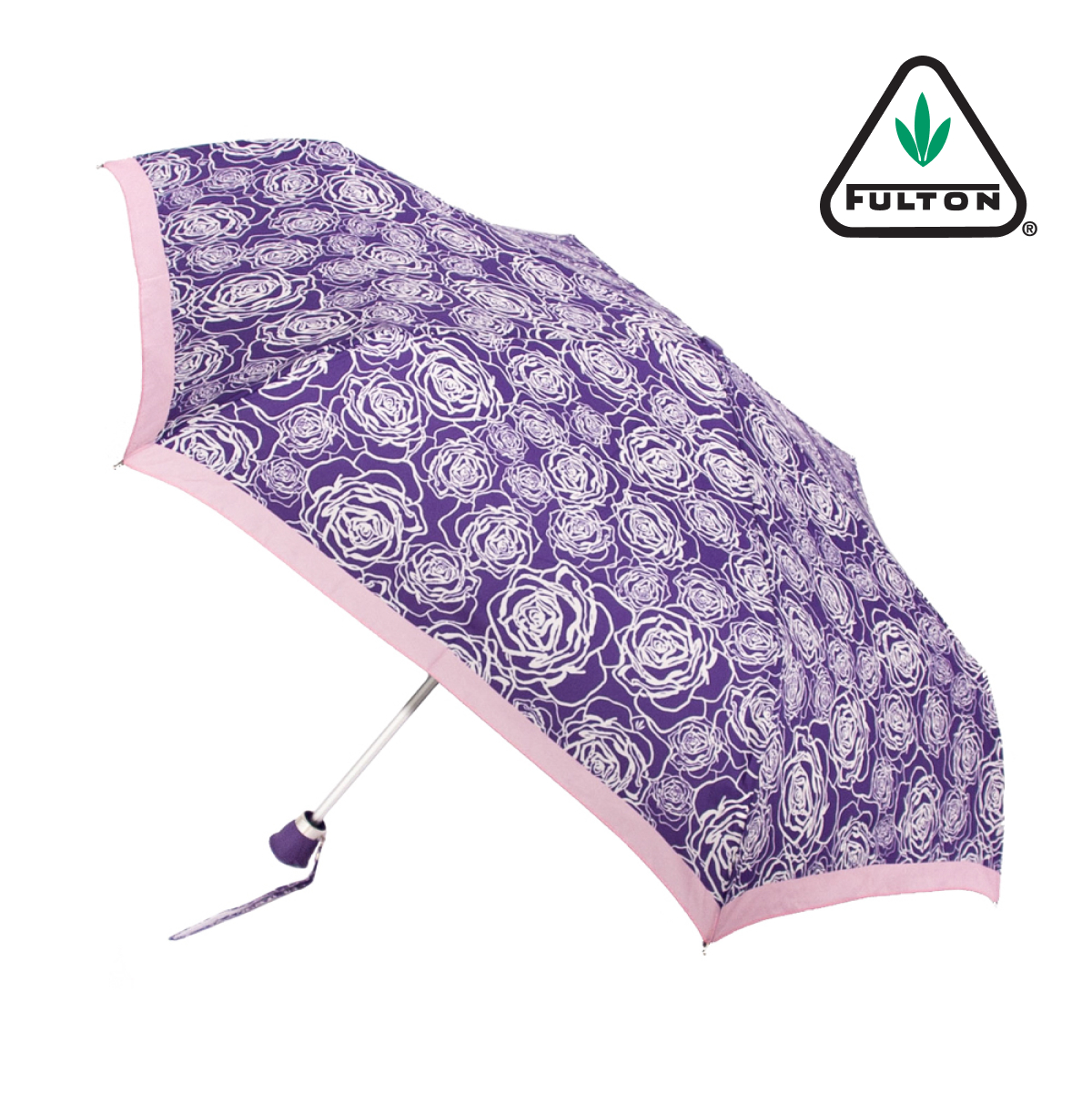 큐리오-2 UV 스케치 로즈 큐리오 여성 수동 3단 우양산 양우산 30cm 200g UPF 50+ - 메인 이미지