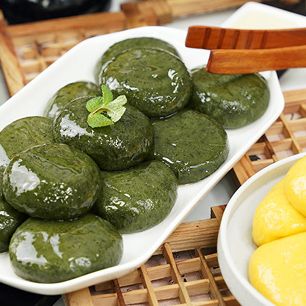 [전통떡]쑥떡 인절미 단호박인절미 / 냉장떡 콩고물 동봉 해와바다 - 상품 이미지