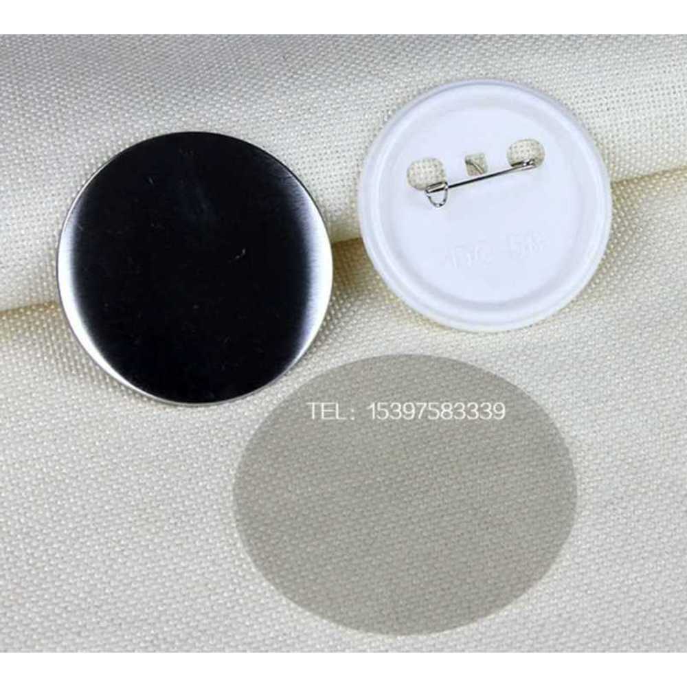 배지 소모품 58mm 프레스 핀 뺏지 플라스틱 - 상품 이미지