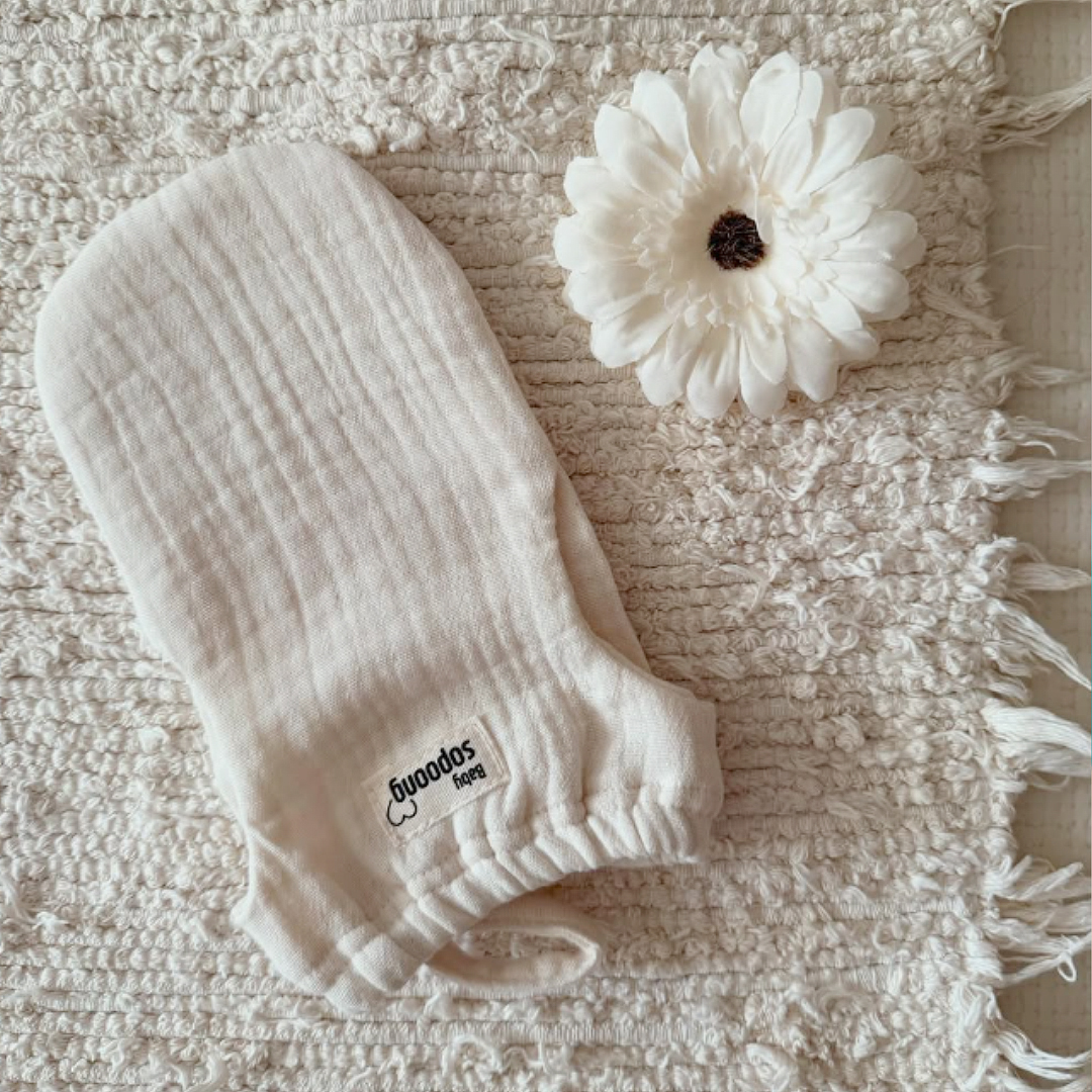 베이비소풍 밤부 거즈 아기 목욕 때수건 / 유아 각질 케어 용품