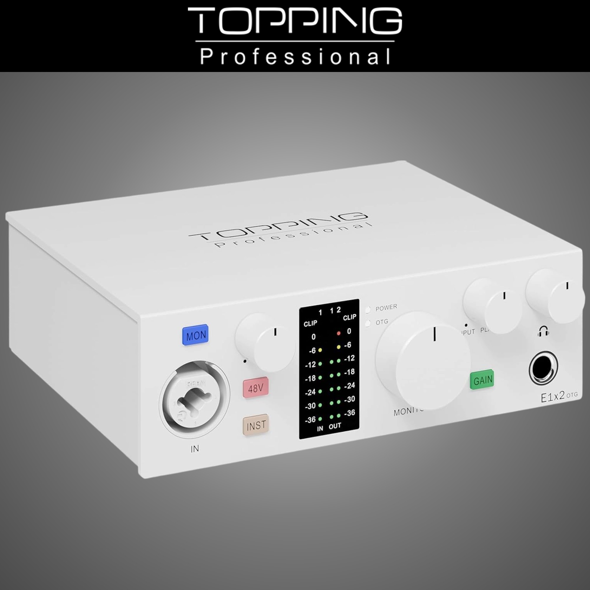 토핑 TOPPING E1X2 OTG USB 오디오 인터페이스 정식수입제품 - 상세 이미지 3