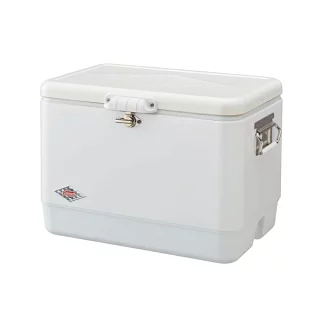 콜맨 Coleman 70주년 스틸벨트 캠핑 아이스박스 쿨러 51L 2207174 화이트 - 상품 이미지