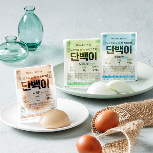 삶은 난백 단백이 3종 세트 계란 흰자 단백질 가농 긴 유통기한 - 상세 이미지 2