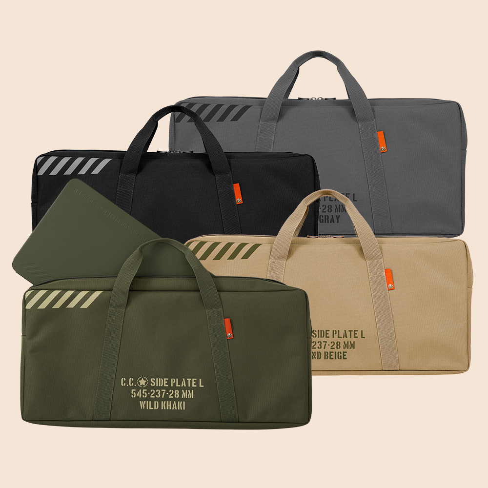 카고컨테이너 사이드 플레이트 L 가방 캠핑 파우치 백 IGT 테이블 유닛 상판 케이스