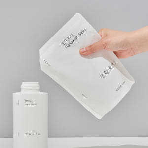 핸드워시 손세정제 리필 400ml 5개 솔직 후기 | 피부 타입별 분석 - 상품 이미지 1