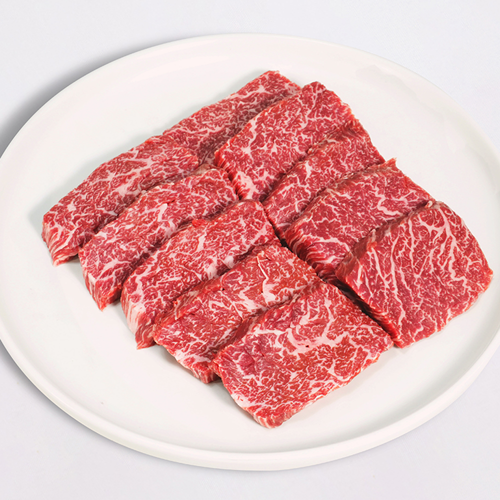 국내산 마장동 치마살 특수부위 와규 소고기 와규스테이크 투쁠 구이 200g - 메인 이미지