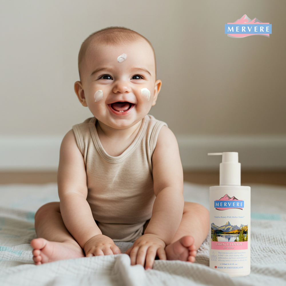 메르베르 신생아 얼굴 로션 보습력좋은 아기 바디 유기농 고보습 유아 태열