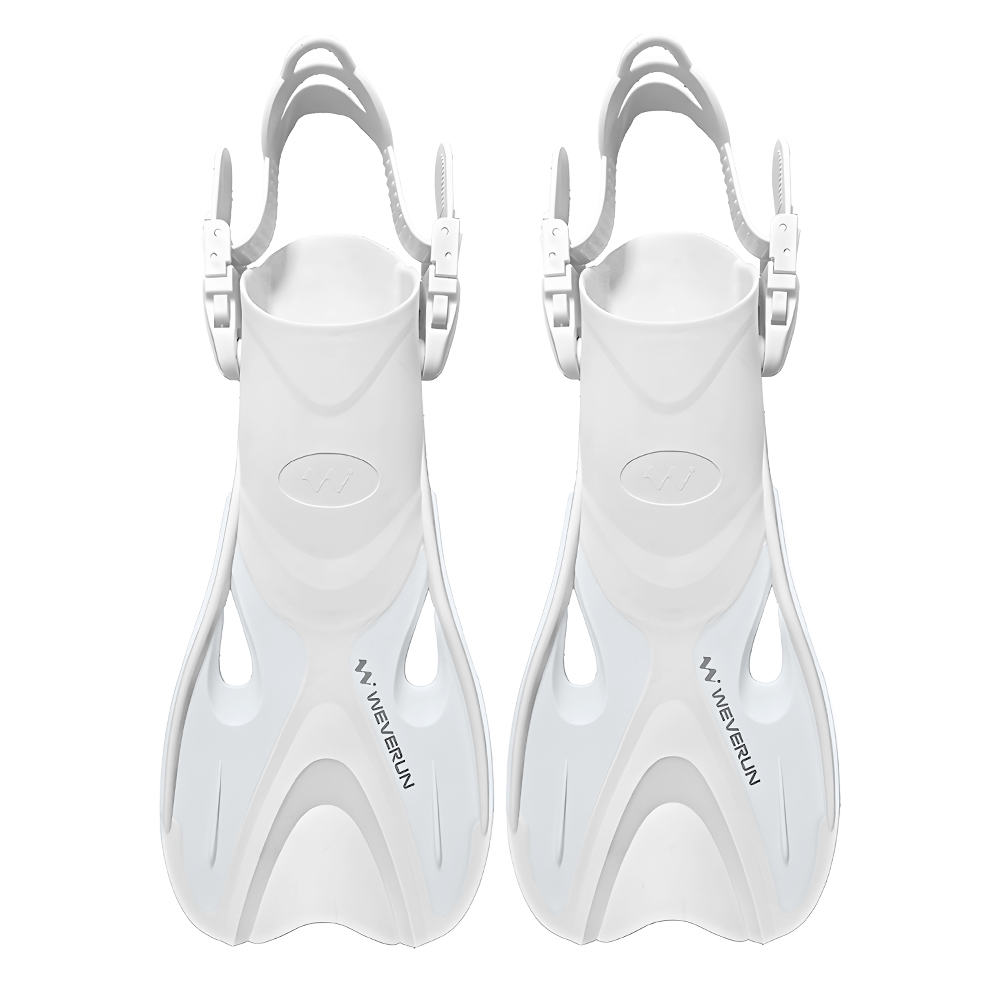 위베런 오리발 아쿠아 숏핀 사이즈 조절 가능한 스노쿨링 수영 스퍼트 장비 이미지 3