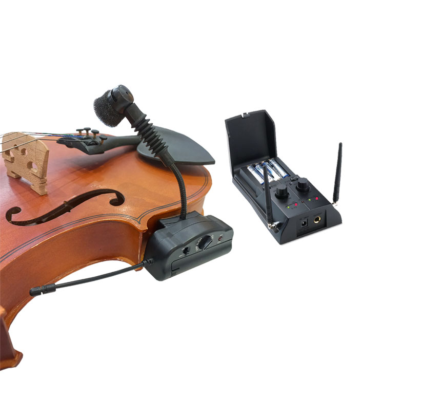 바이올린 무선 마이크 국산 사운드플러스 악기마이크 violinMic - 상품 이미지
