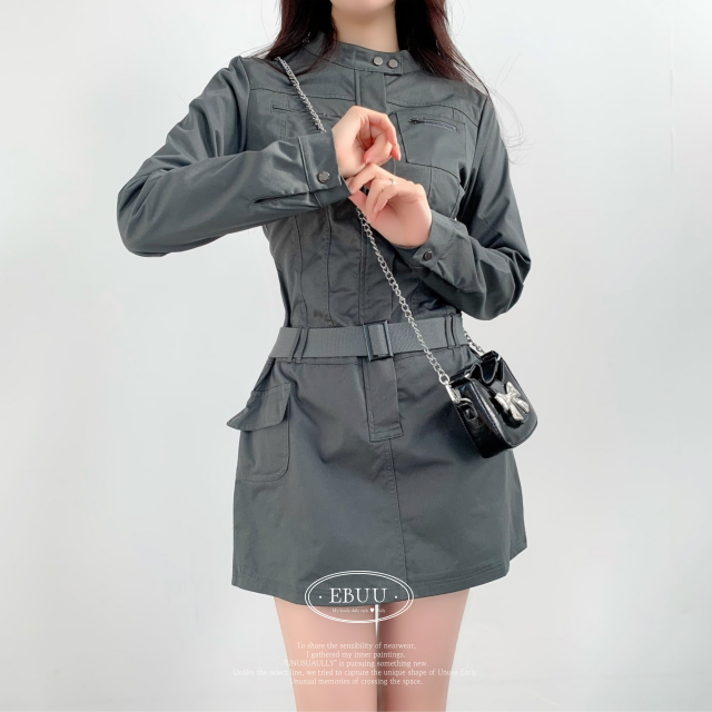 봄미니원피스 아노락원피스 바스락원피스 - 상세 이미지 4
