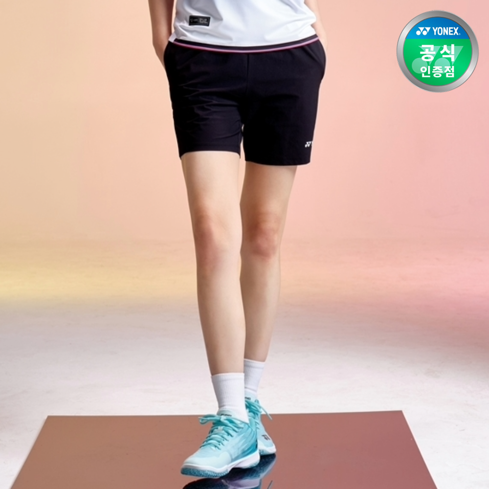 요넥스 241PH004F 배드민턴 의류 반바지 여성 우븐 4부 운동복 제품 이미지