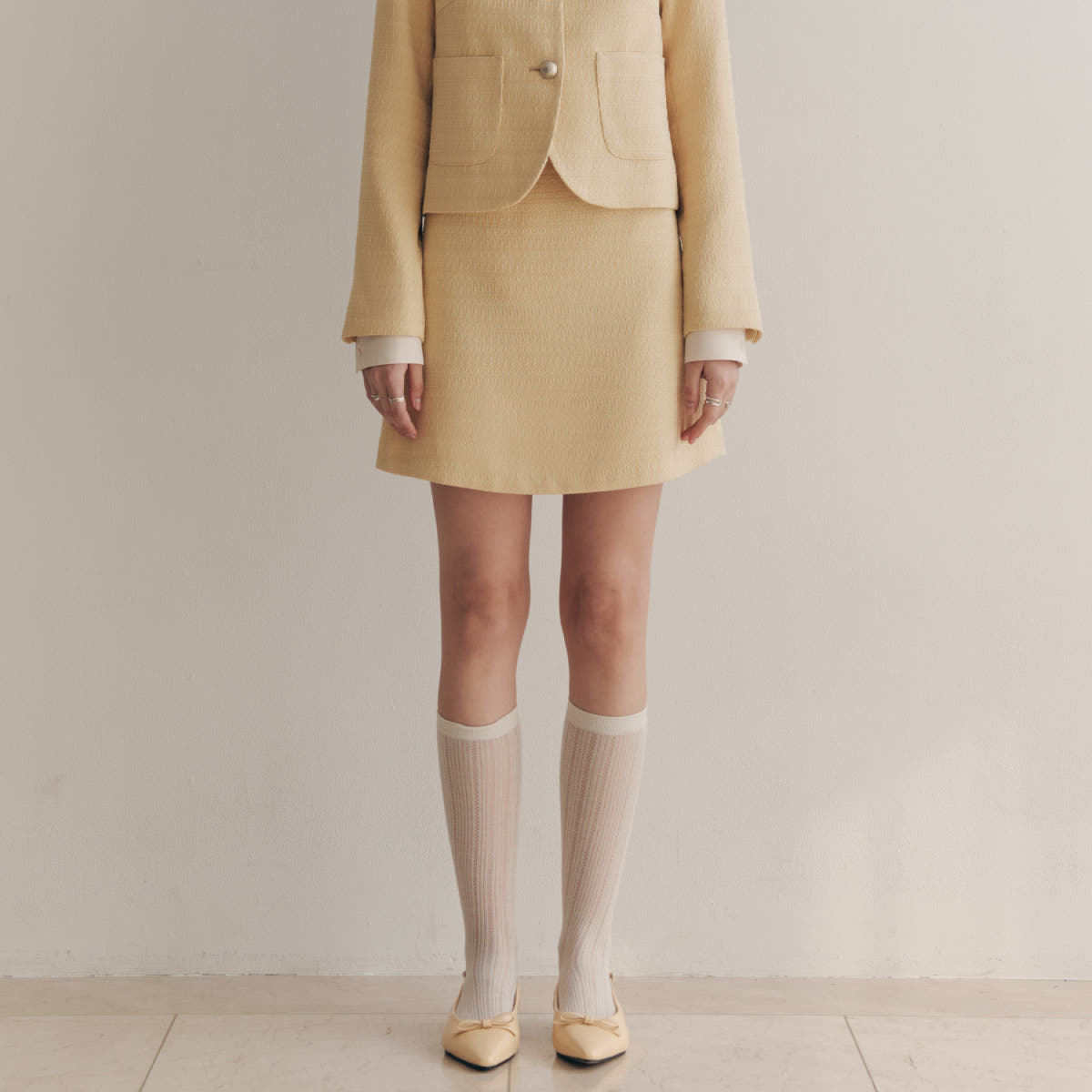 제로스트릿 [제로스트릿] 크리미 트위드 스커트 CREAMY TWEED SKIRT 4컬러
